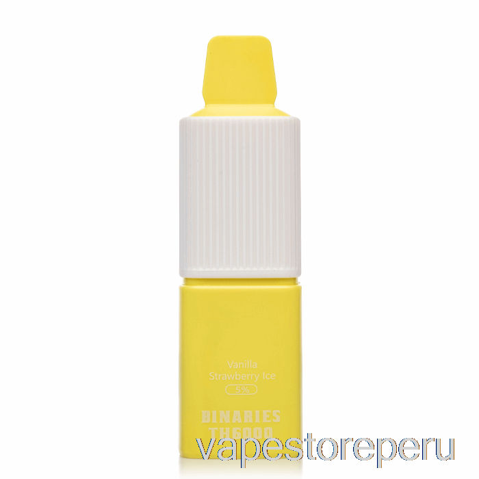 Vape Sin Nicotina Peru Horizonte Binarios Th6000 Desechable Vainilla Fresa Hielo